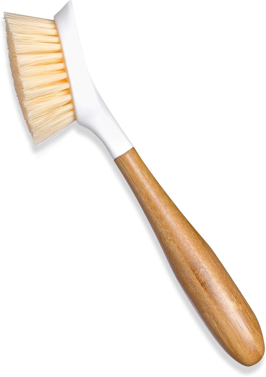 Daily Dish Brush: Eco-Friendly Bamboo Handle for Cast Iron & Nonstick Cookware
