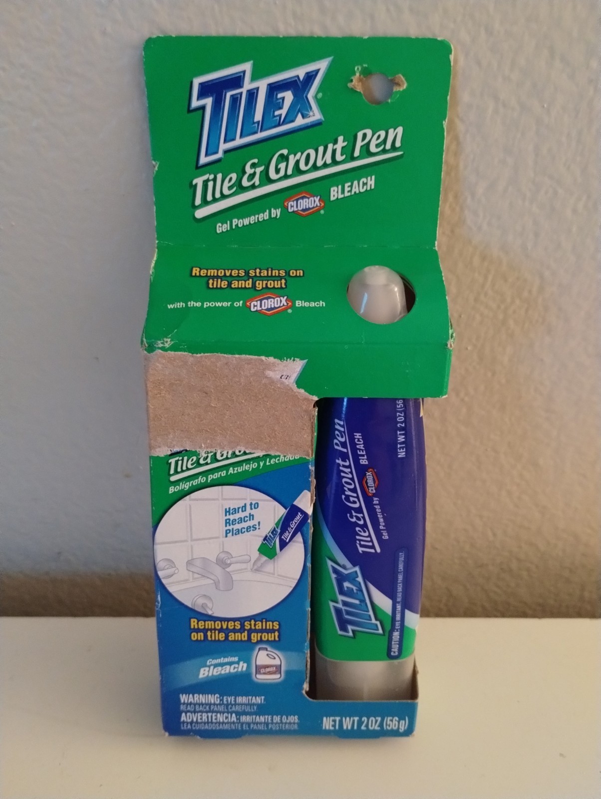 Tilex Tile & Grout Pen Removes Stains On Tile & Grout Bleach 2 oz Discontinued