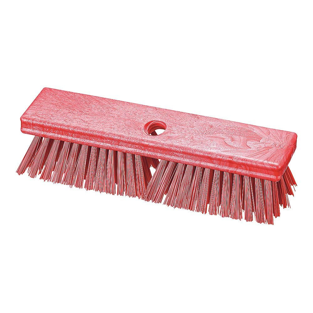 Plastic Floor Scrub Brush, Brush Head Only, Deck Brush with ACME Standard Thread