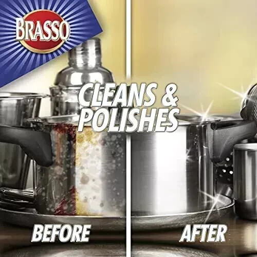 NEW Brasso-2660089334 Multi-Purpose Metal Polish, 8 oz(FAST SHIPPING)