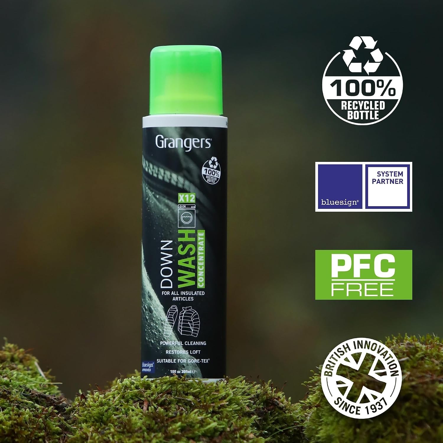 10 Fl Oz Grangers Down Wash – Sustainable Cleaner for All Down Insulated Items