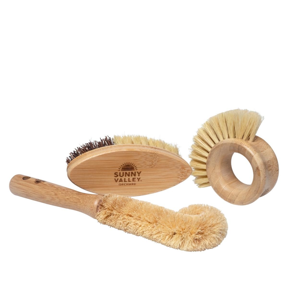 Sunny Valley Orchard 3-piece Household Brush Set