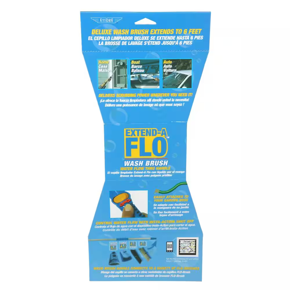 Extend-A-Flo Auto Wash Scrub Brush