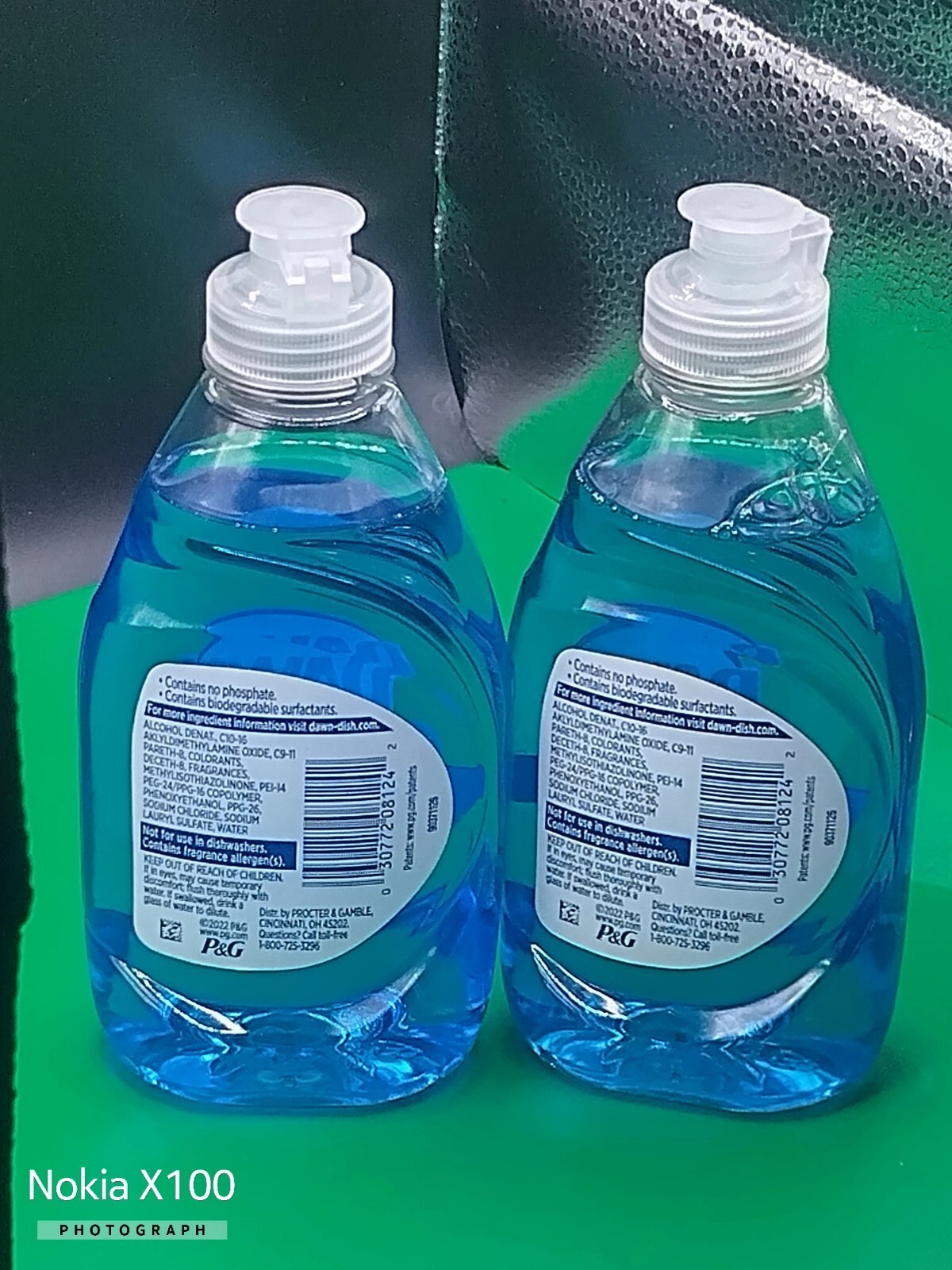 Dawn Ultra Original Blue Dishwashing Liquid 7.5 oz Lot of 2. 1F4