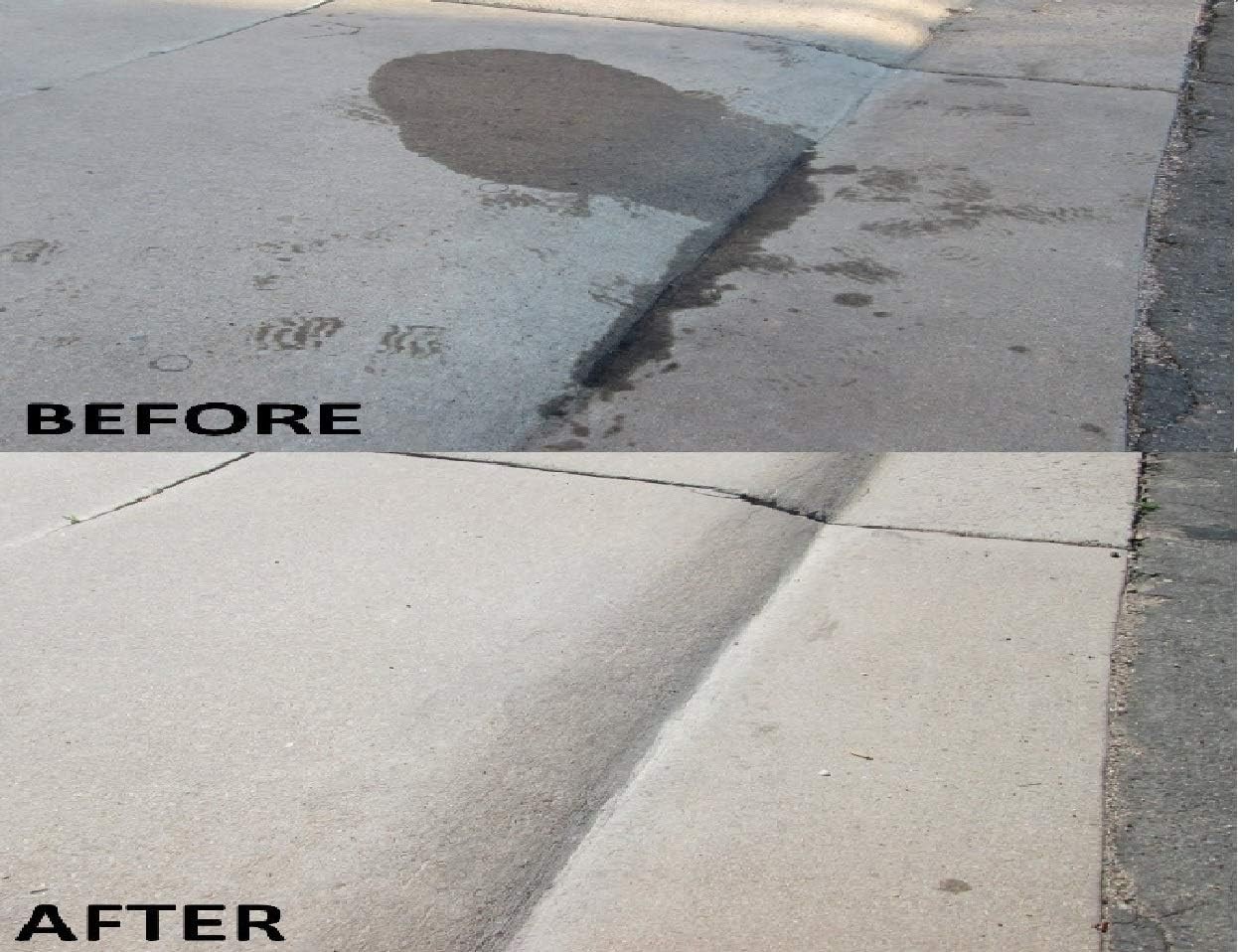 Concrete Oil Stain Remover Eco-Friendly Bio-Remediates and Removes Oil & Grease