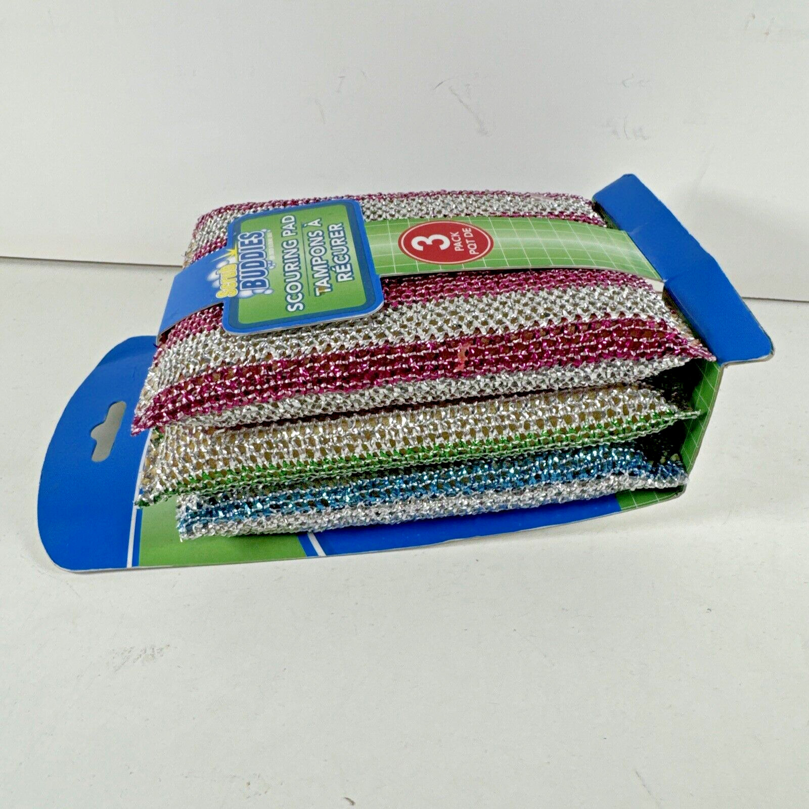 VINTAGE NEW OLD STOCK 90’s SCRUB BUDDIES 3 Pk Scouring Pads