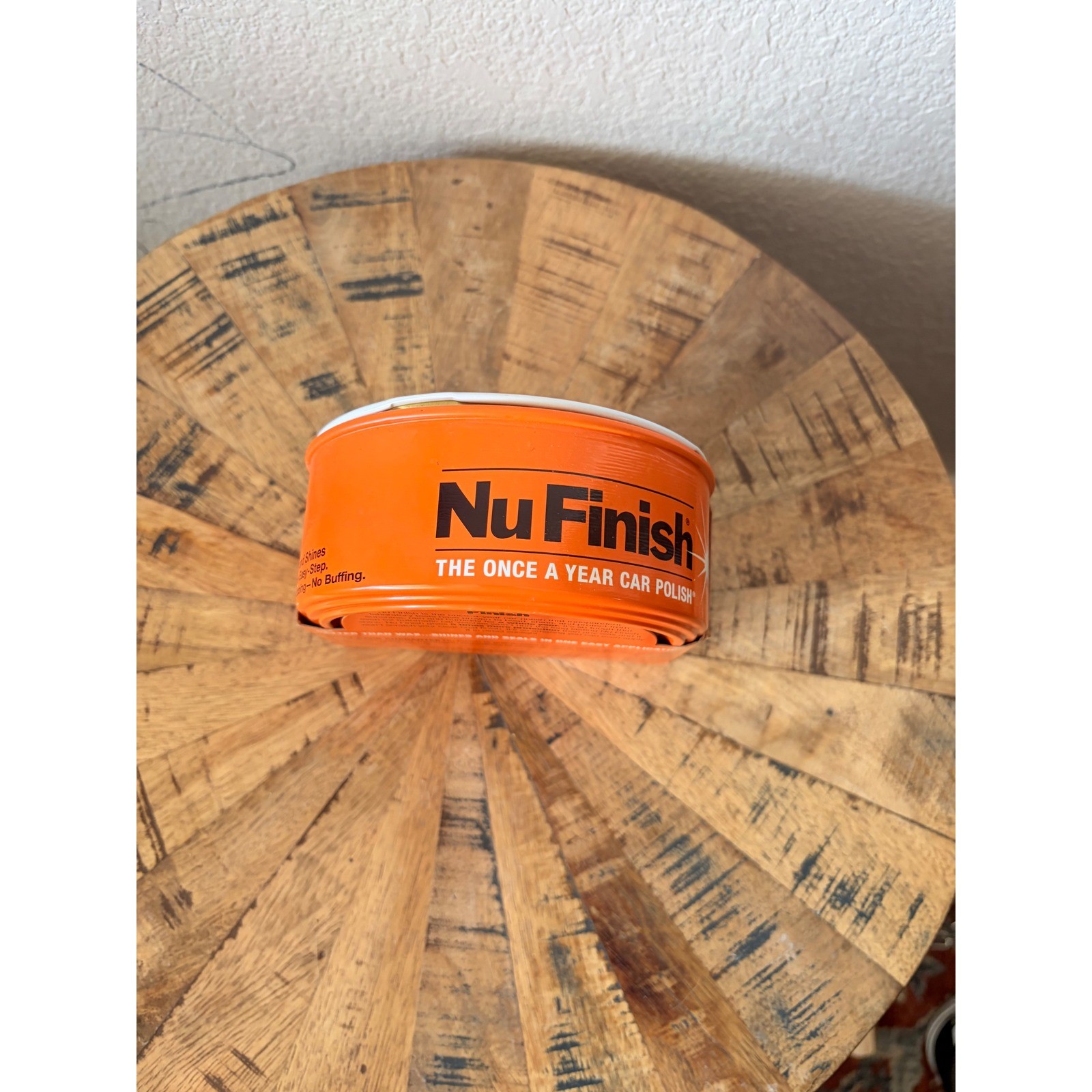 Nu Finish Soft Paste Car Polish The Once A Year Car Polish 14 oz NFP-80 New