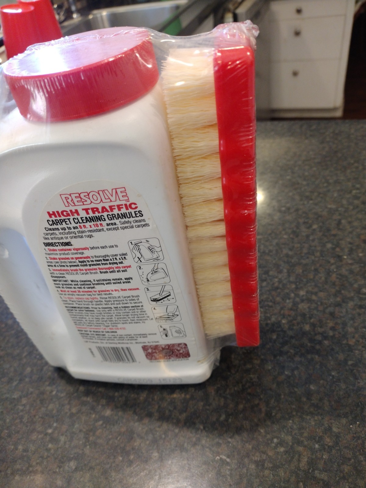RESOLVE High Traffic Carpet Cleaning Granules Starter Pack Discontinued Vintage