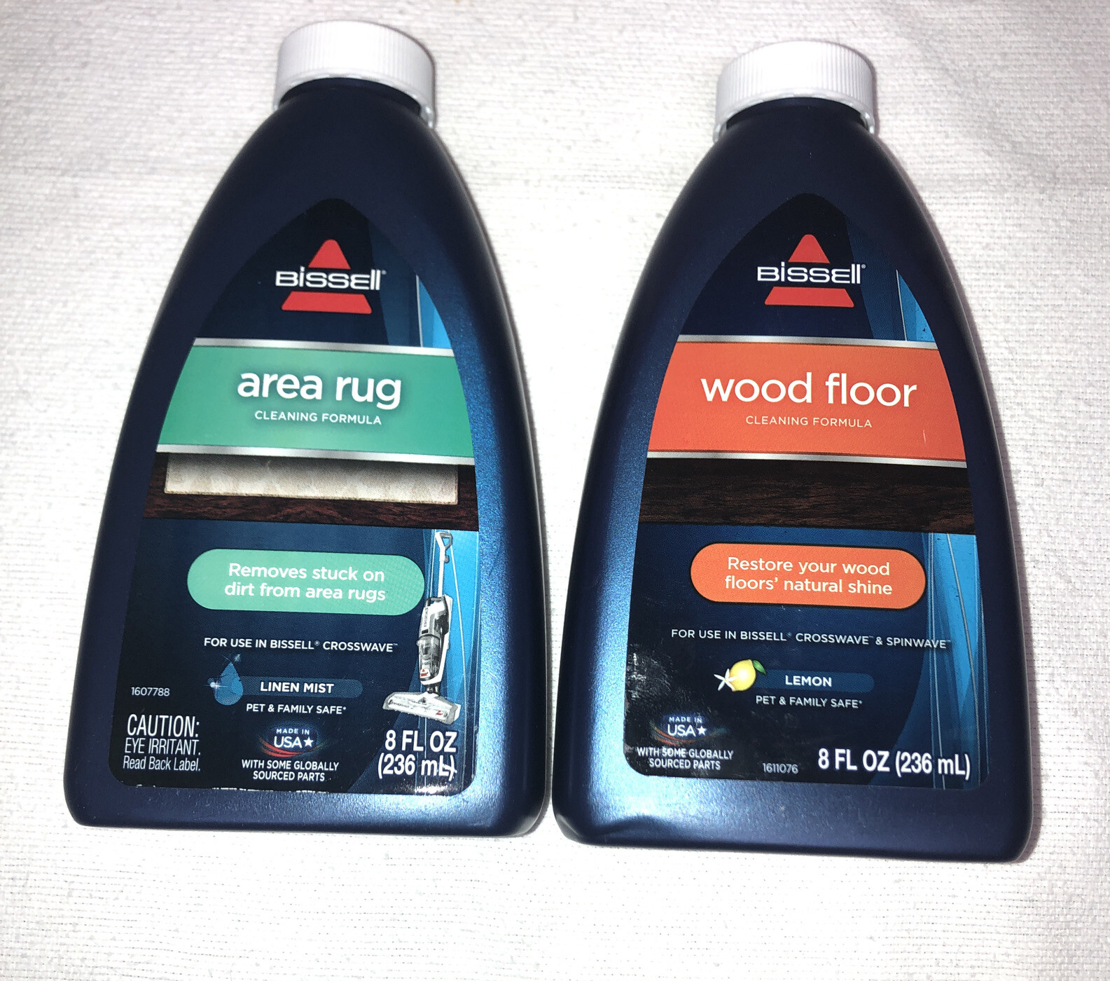 Bissel 8 Fl. Oz. Area Rug&Wood Floor Cleaning Formula for Crosswave Spinwave