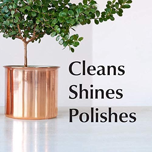 Wright’s Copper and Brass Polish and Cleaner Cream- 8 Ounce – 2 Pack – Gently