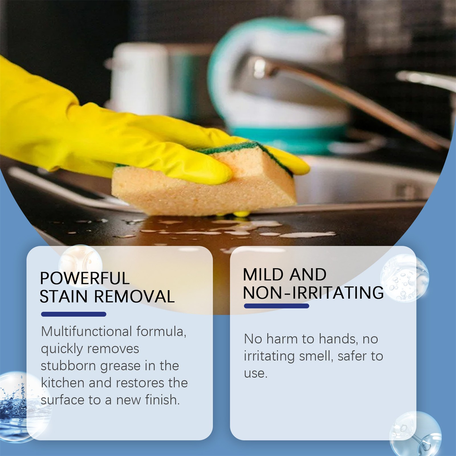 Multi-Purpose Cleaning Spray Upgraded Foam Spray For Oven Handheld Degreaser