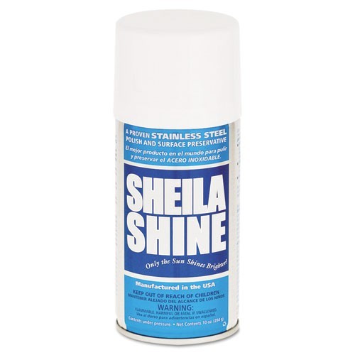 Sheila Shine Stainless Steel Cleaner and Polish, 10 oz, 2/PK (Rest. in CA & WA)