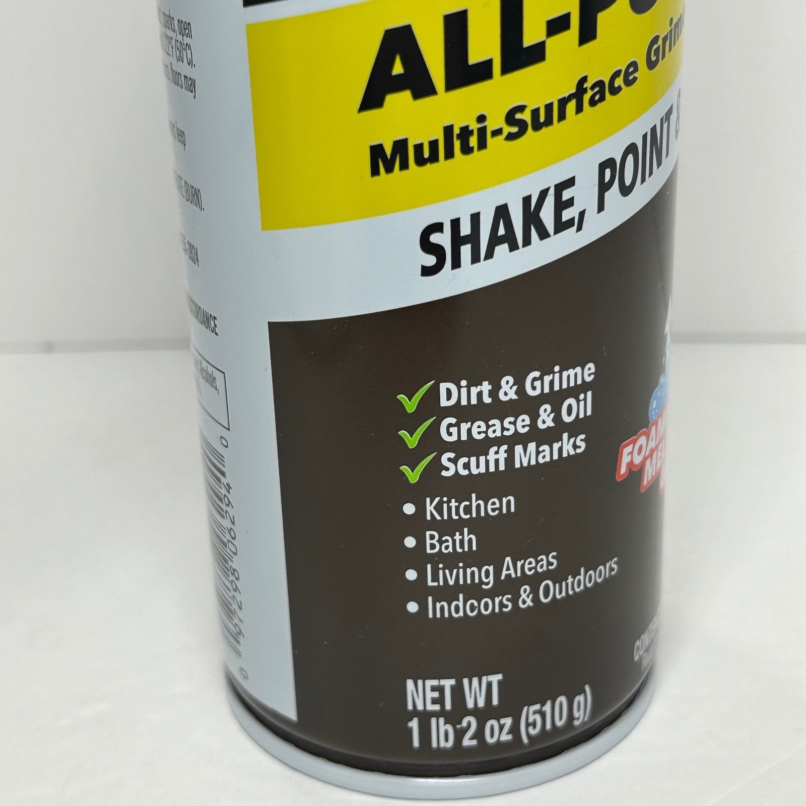 Horsepower Bull Shot All-Purpose High-Performance Foam Cleaner 18oz Spray Can
