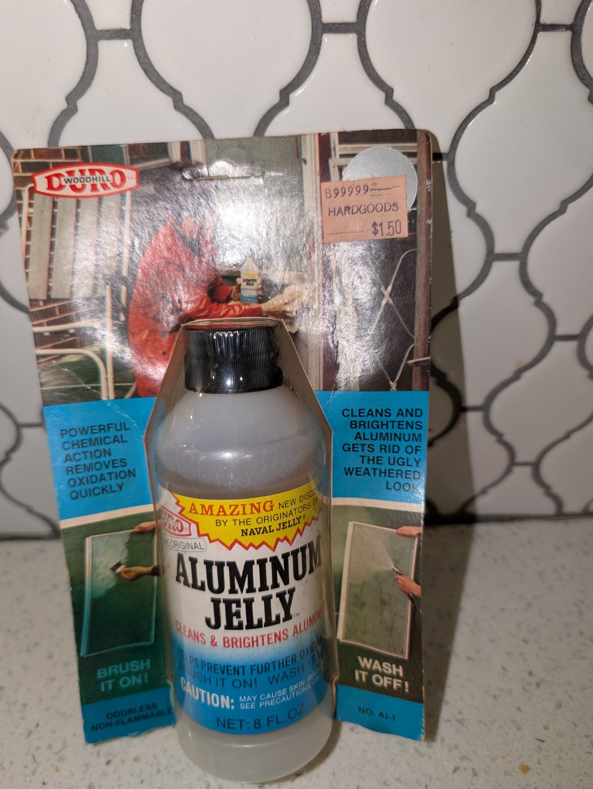 Duro by Loctite Aluminum Jelly Cleaner & Brightner 8 Fl Oz New Discontinued0418