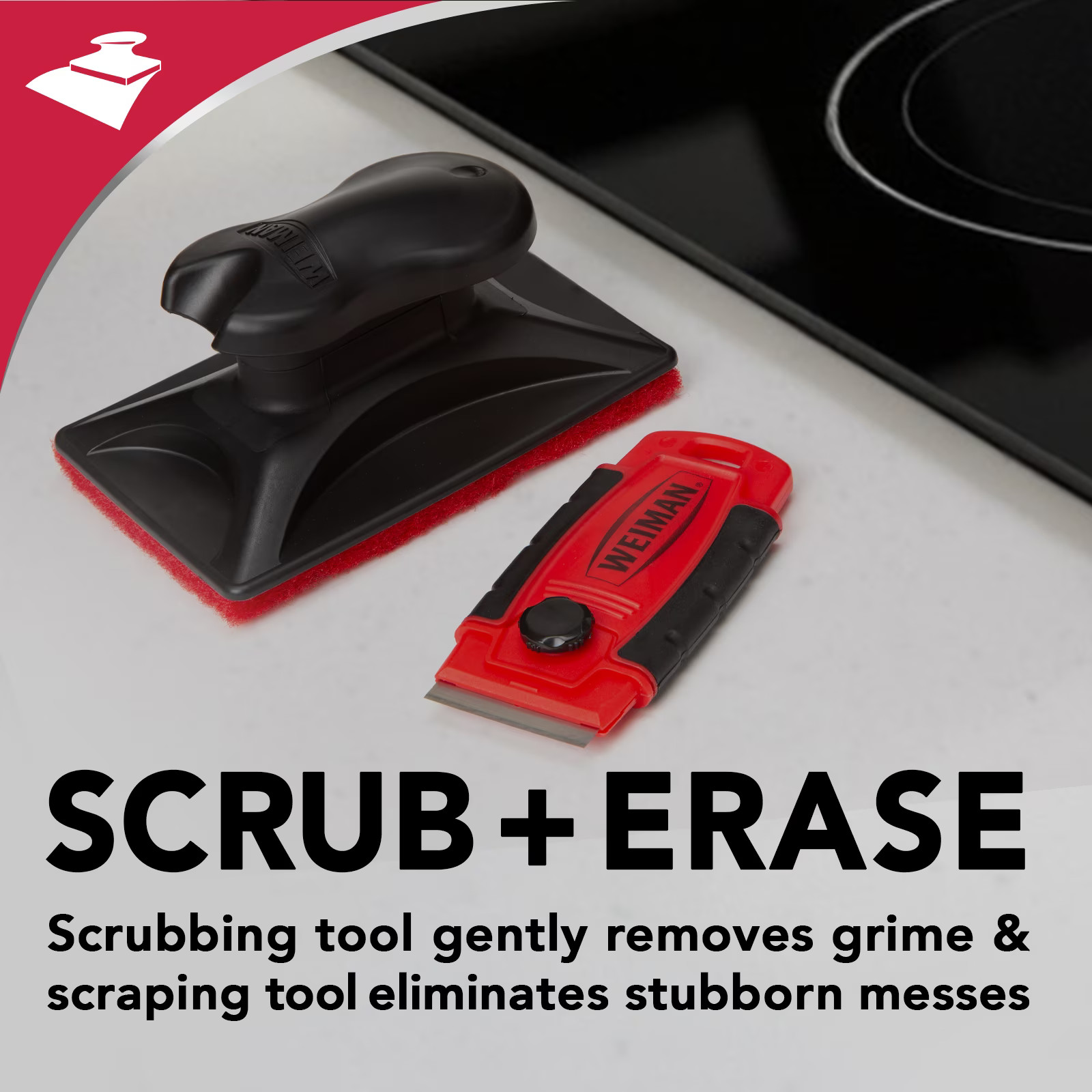 5-In-1 Cook Complete Cleaning Kit – Includes Cream, Scrubbing Pad and Scraper