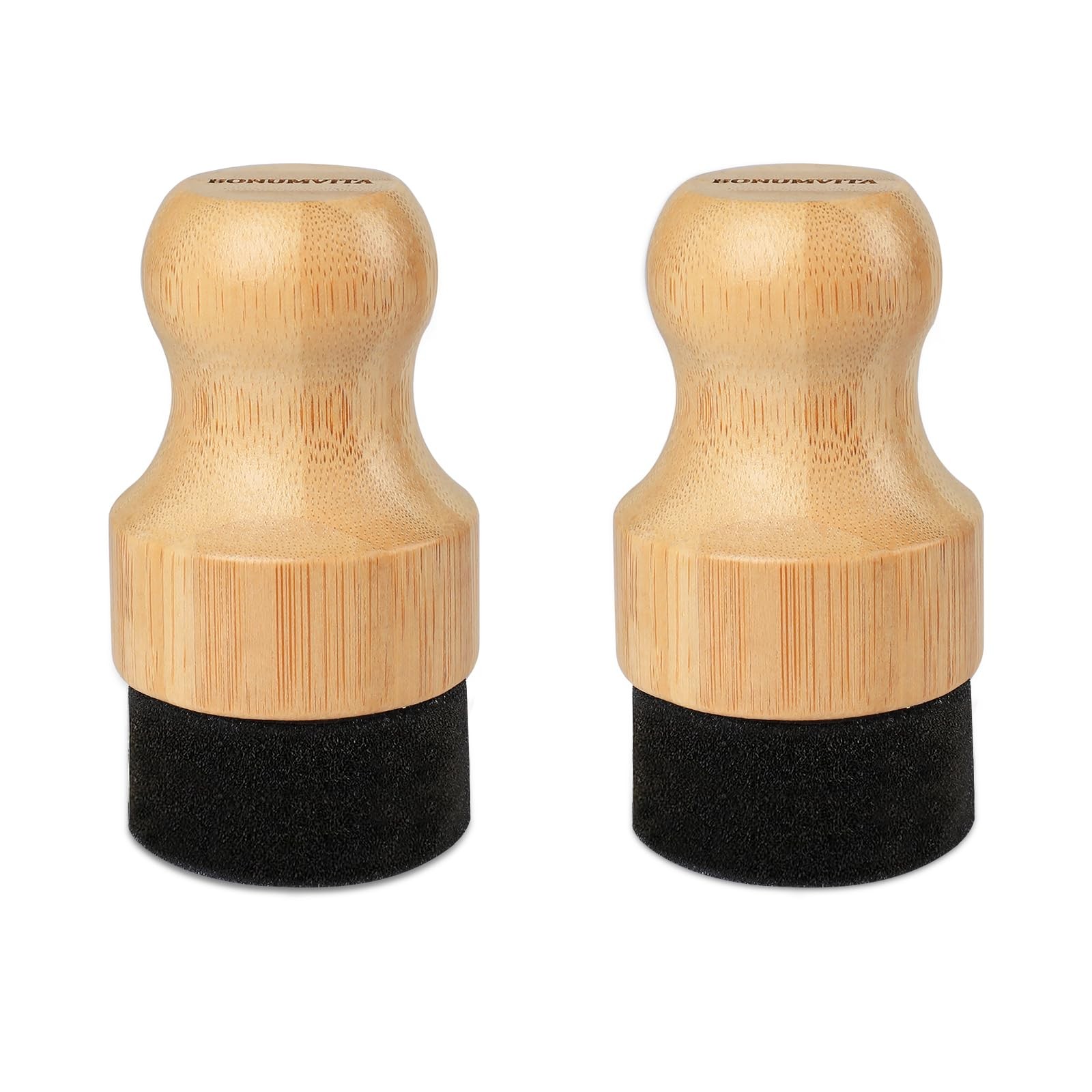 Cutting Board Oil Wax Applicator – 2PCS Bamboo Wood Applicator for Food Grade…