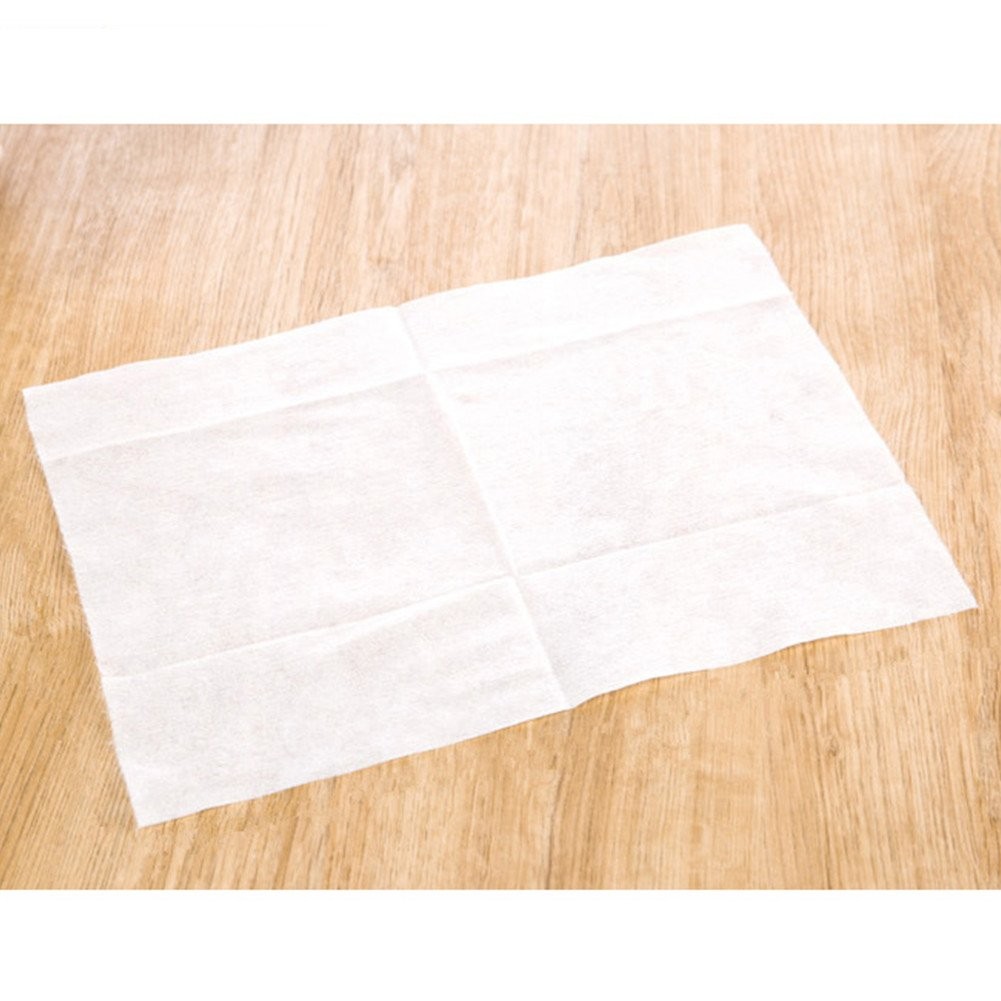100pcs Cleaning Paper Electrostatic Paper Mop Disposable Paper Clean Dust & Hair