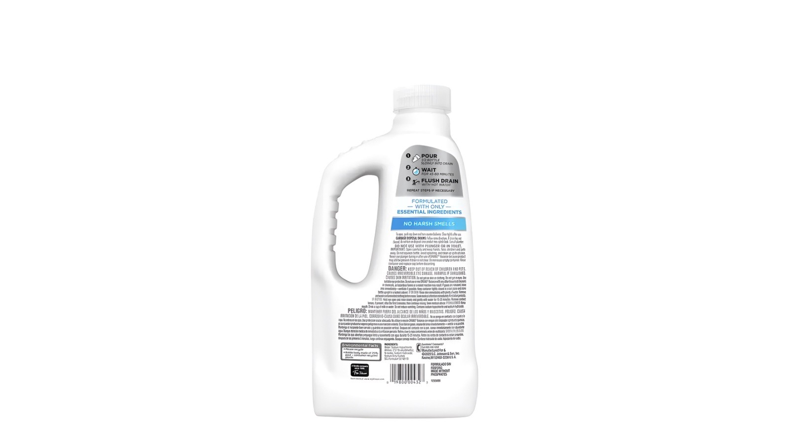Drano Balance Drain Clog Remover & Cleaner – Non-Corrosive Formula (Safe on All)