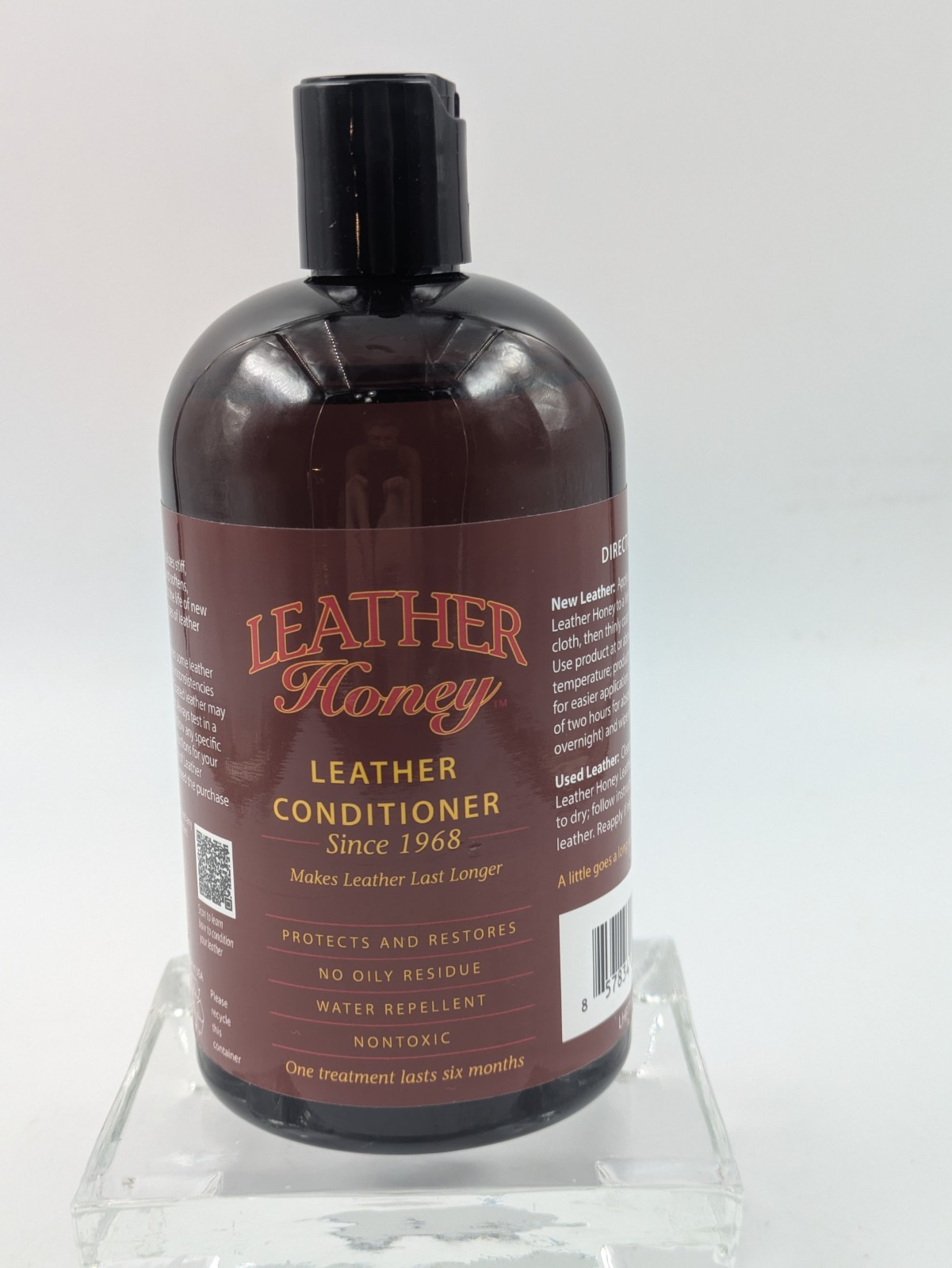 16oz.Leather Honey Leather Conditioner Large Size.NEW