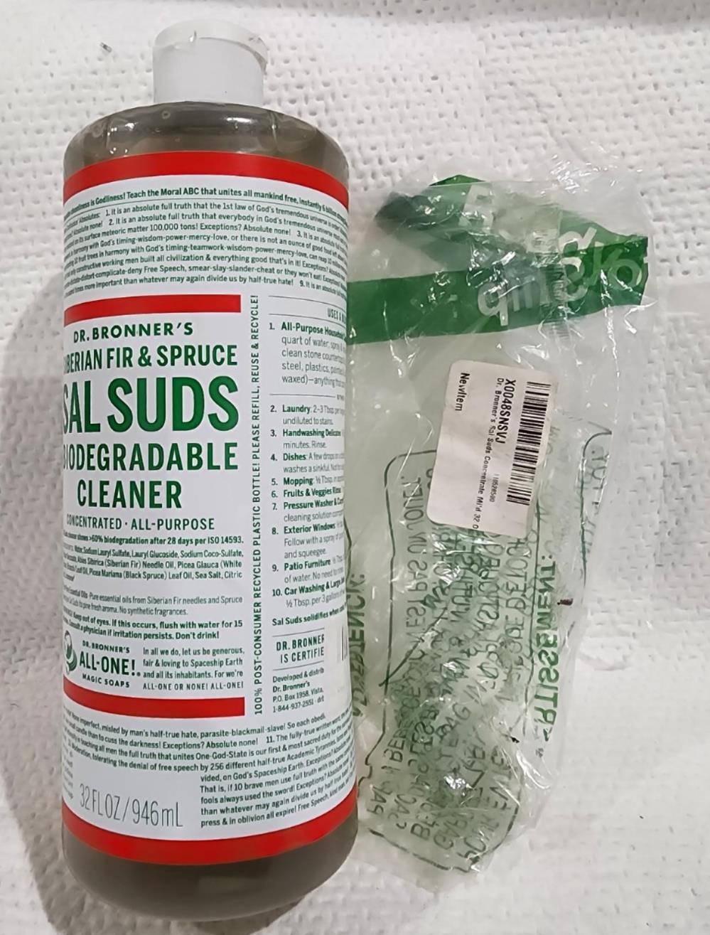 Dr. Bronner’S – Sal Suds Biodegradable Cleaner – 32 Ounces MILD