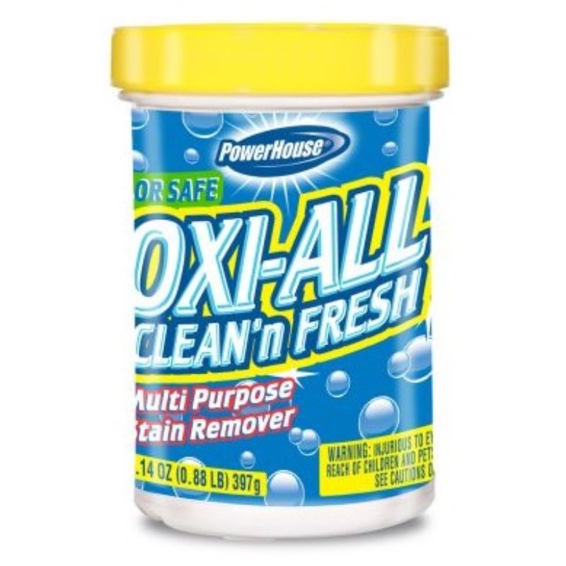 12x Powerhouse Stain Remover Powder Oxi Clean Fresh Laundry Booster Sealed 14oz