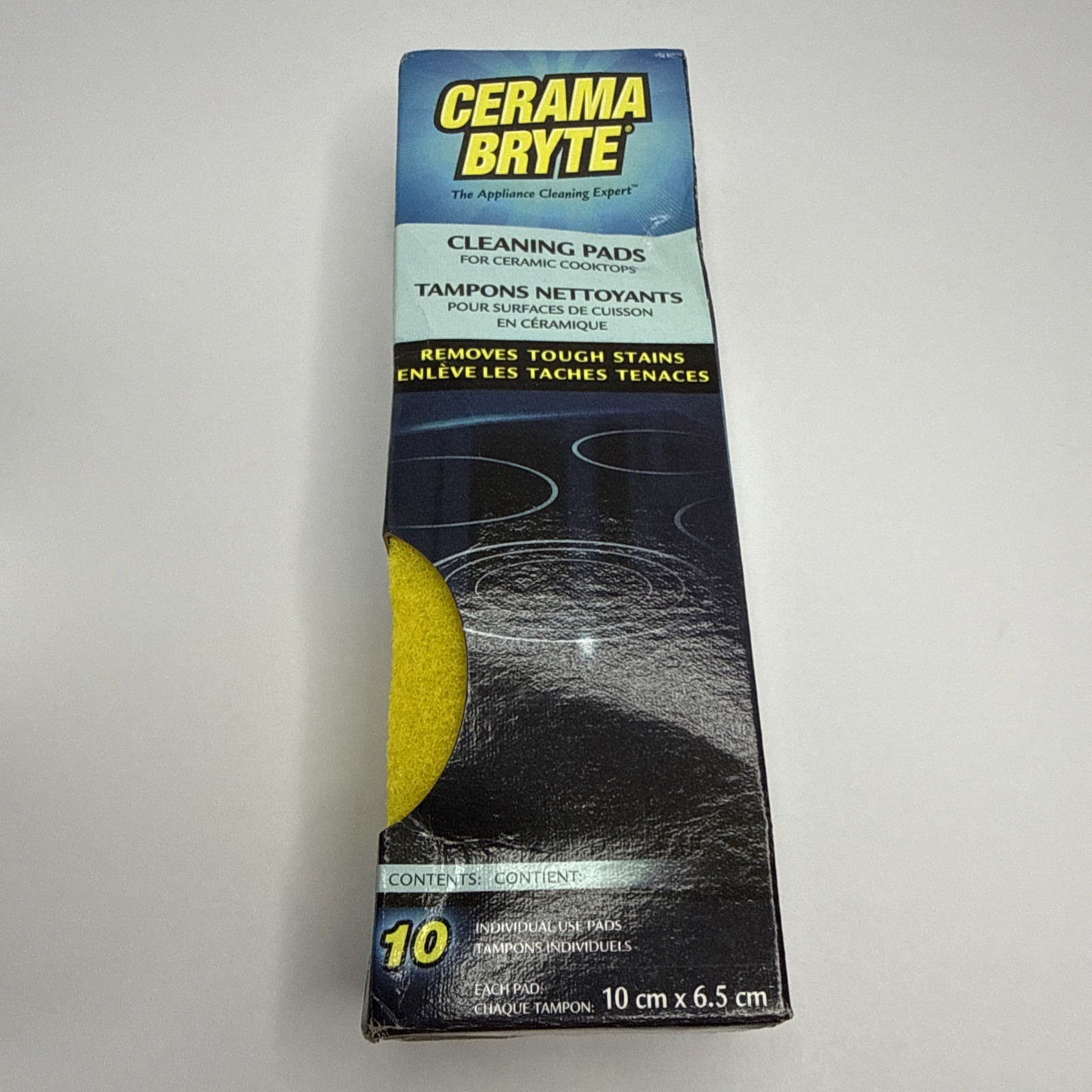 Cerama Bryte Stovetop Cleaner Kit, Cooktop Cleaner, Scraper & Pads