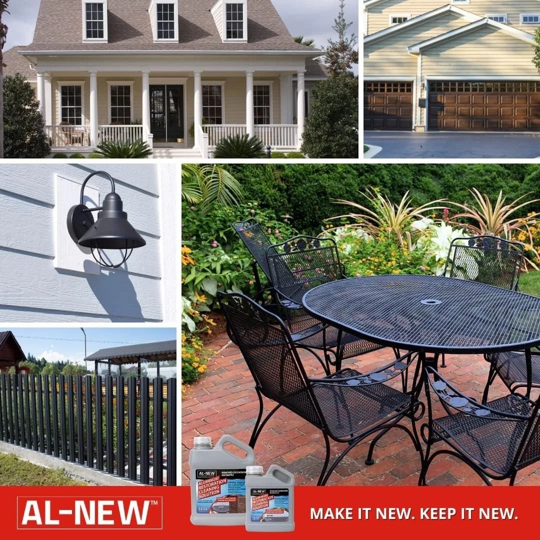 Multi-Purpose Aluminum Restoration Solution – Rejuvenate Your Outdoor Metal