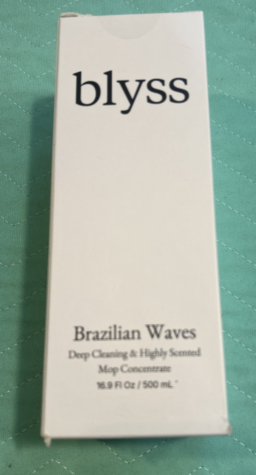Blyss Mop Soap Brazilian Waves Naturally Scented Deep Cleaning 16.9 Fl Oz NEW