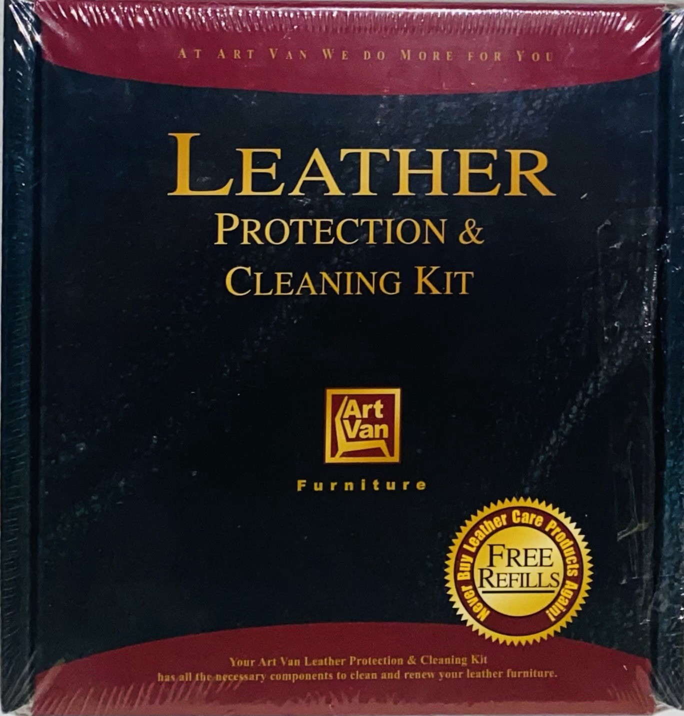 Art Van Leather Protection & Cleaning Kit NEW SEALED BOX Discontinued Product