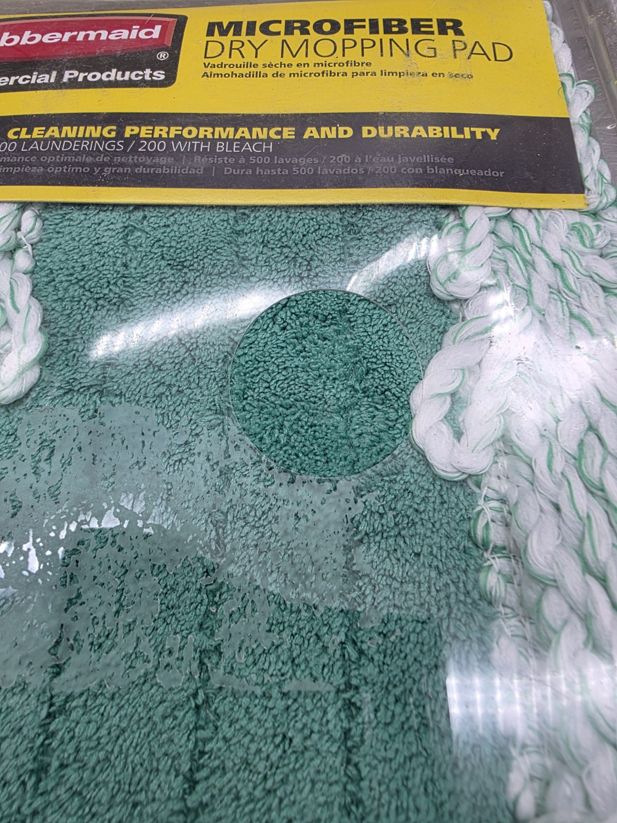 RUBBERMAID Microfiber Dust Mopping Pad #FGQ40820GR00