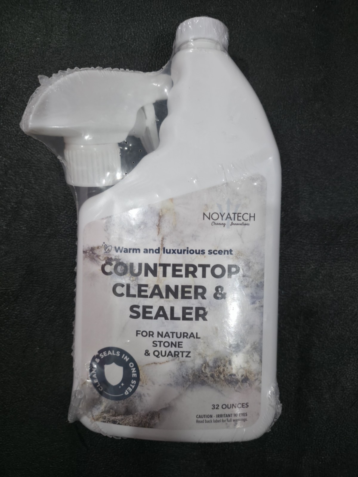NOYATECH Countertop Cleaner & Sealer Spray for Granite, Marble & Quartz