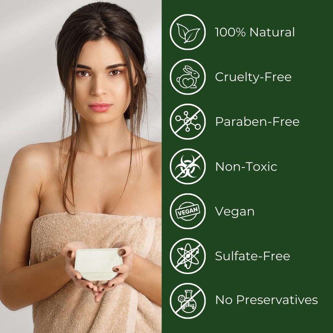 Tea Tree Soap – Natural Defense Tea Tree Oil Wash Bar for Face & Body – Remedy