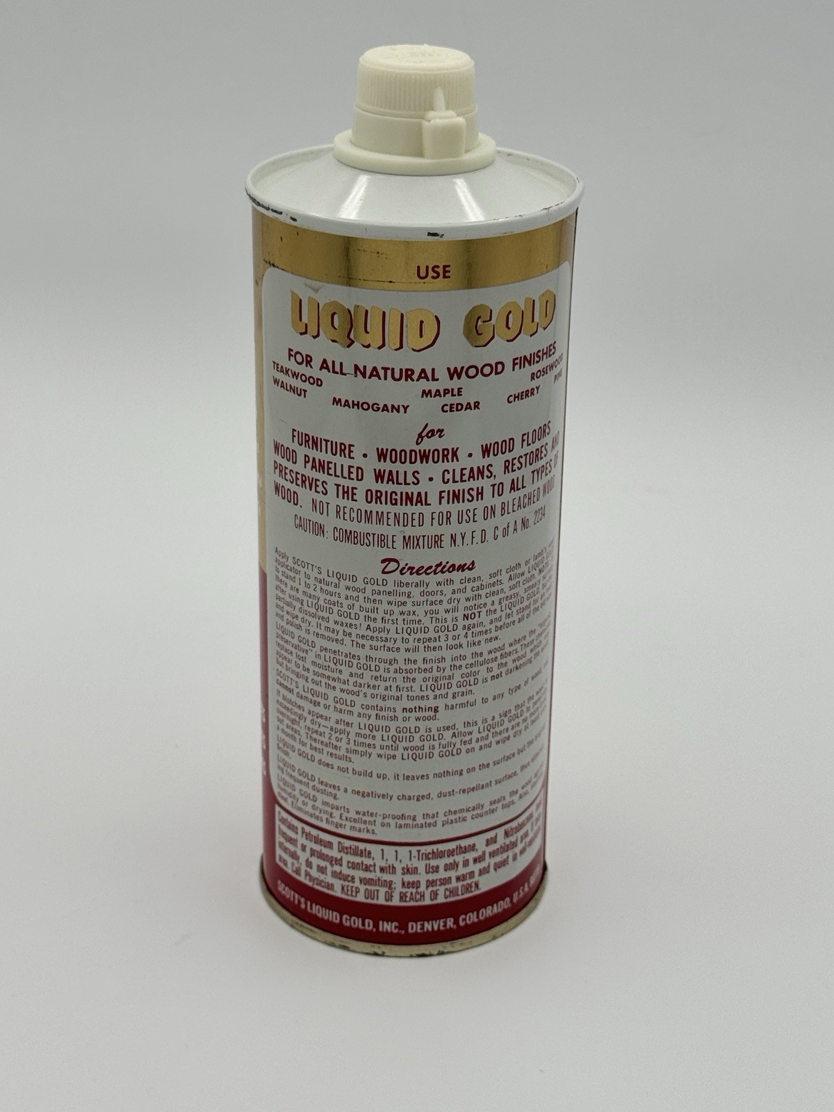 Scott’s Liquid Gold Wood Cleaner & Preservative For Wood Panelling Pourable