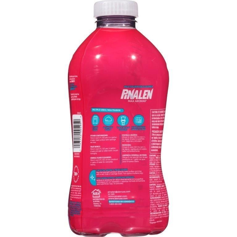 PINALEN Multipurpose Cleaner Scent Boost Technology 56 Oz Floral Delight + Cloth