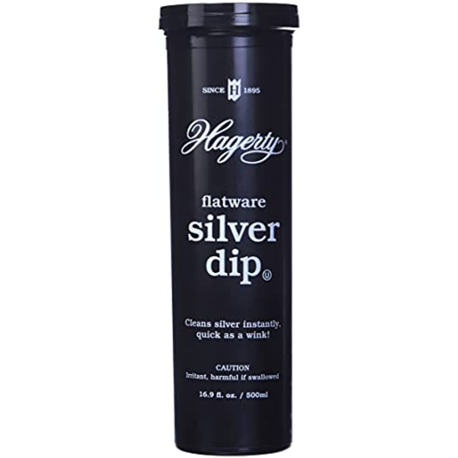 Hagerty 17245 Flatware Silver Dip, 16.9 fl.Oz, Black