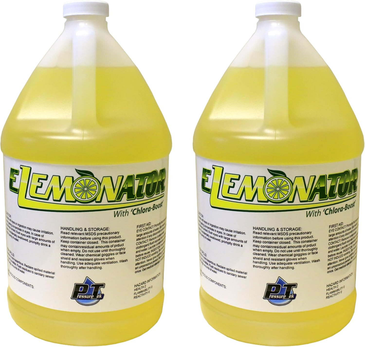Elemonator: House Wash Surfactant for Siding, Roof and Concrete Cleaning, Bleach