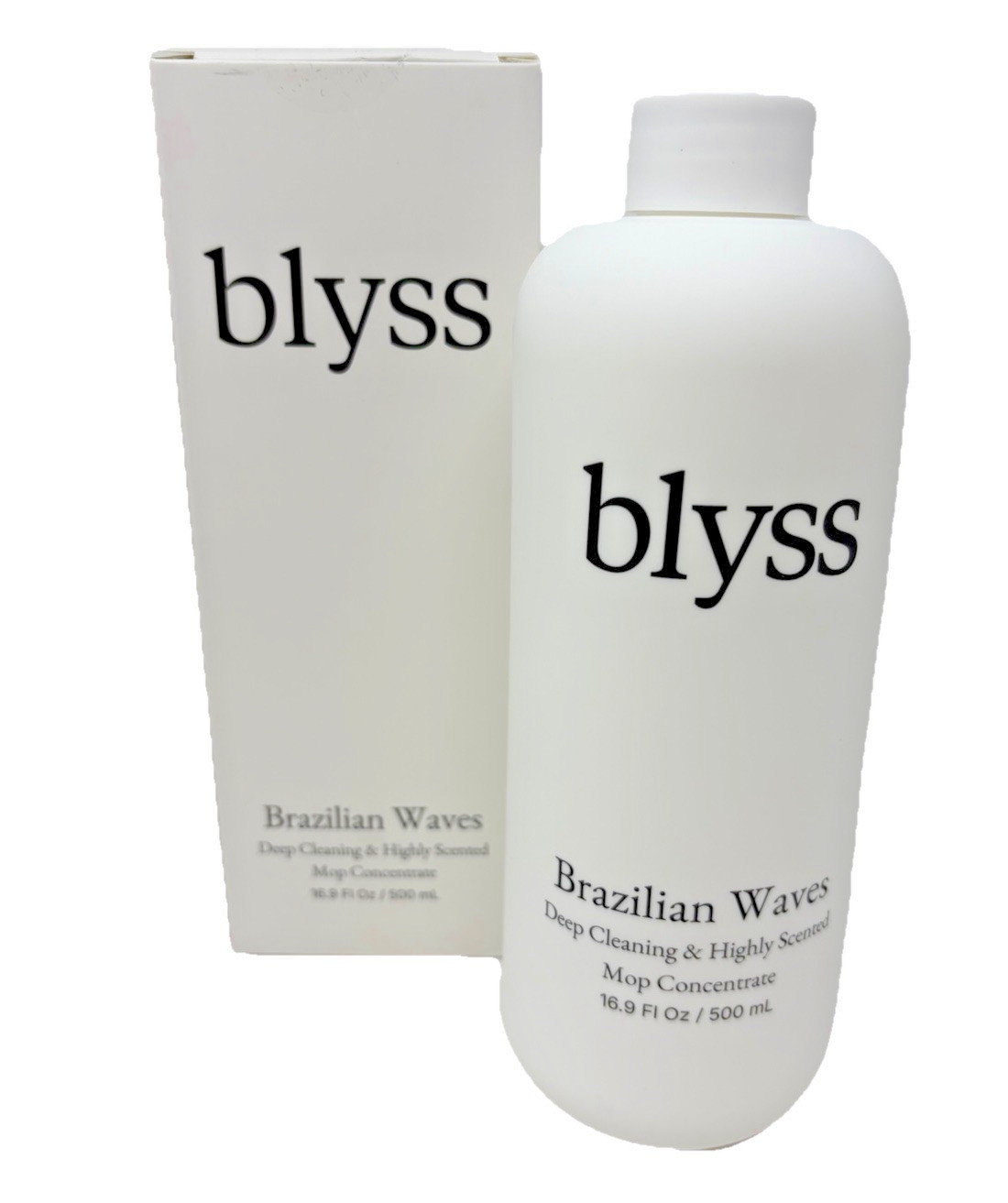 Blyss Mop Soap Brazilian Waves 16.9 fl oz Concentrate Hard Floor Cleaner Liquid
