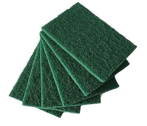 2 X 6 Pcs Shining Non-Scratch Heavy Duty Scrub sponge Scouring pads 6”x 4”