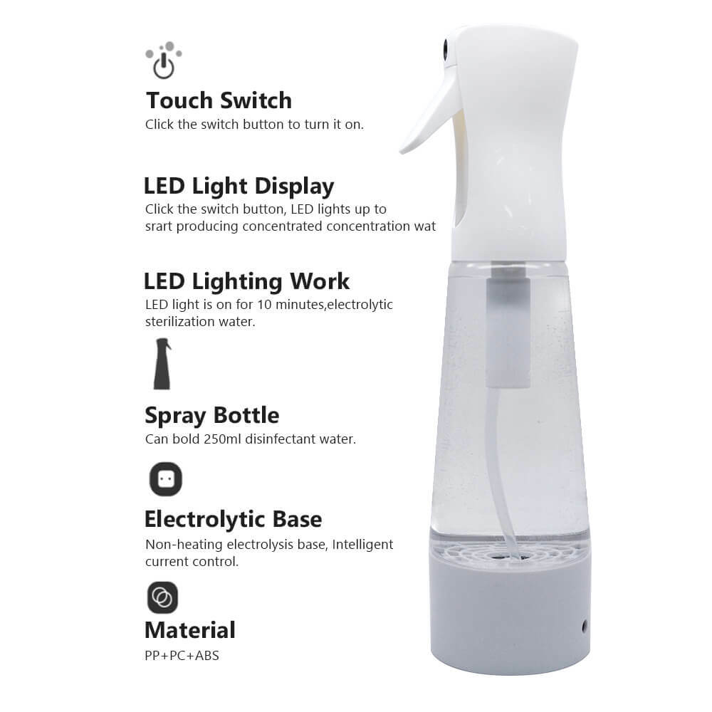 EZClean Multipurpose Disinfecting Electrolized Water (Sodium Hypochlorite) Maker