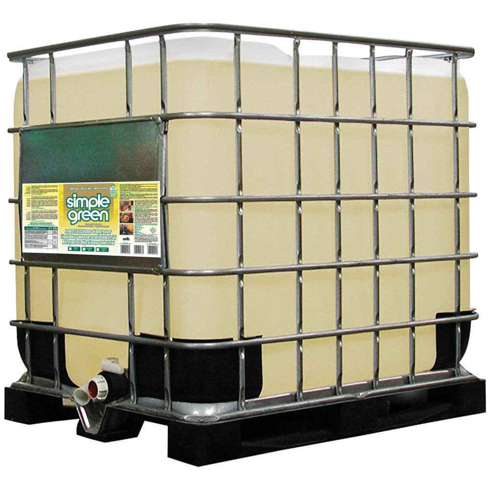 SIMPLE GREEN Cleaner/Degreaser Lemon 275 Gallon Tote 820RY0