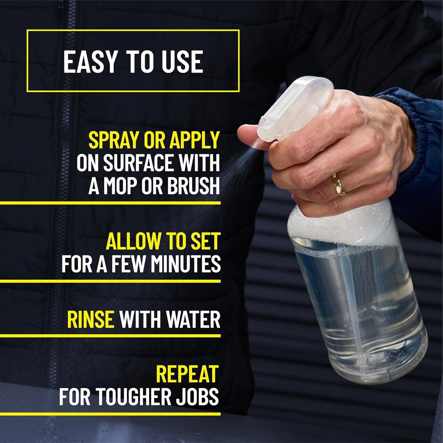 1 Gallon Multi-Surface Cleaner & Degreaser – Biodegradable, Non-Toxic Power