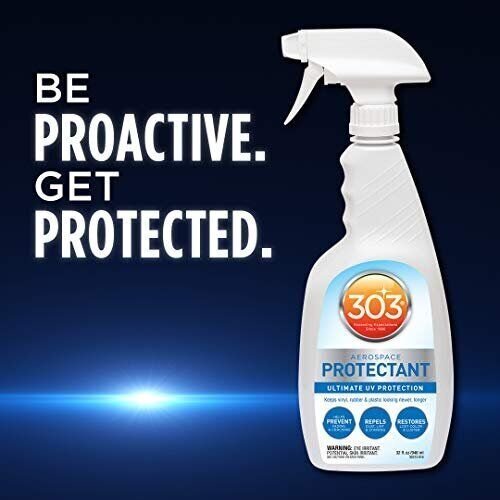 303 Products 303 (30313-6PK) UV Protectant Spray for Vinyl, Plastic, Rubber,…