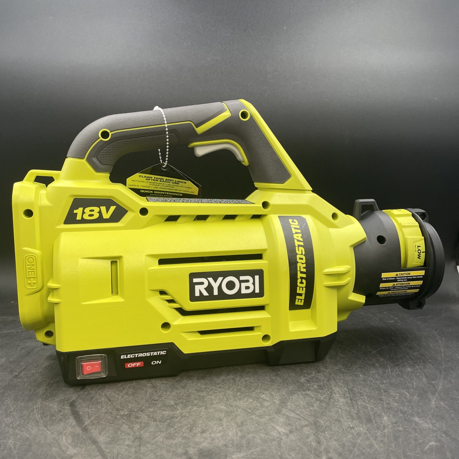 RYOBI P2870 1 Gal. 18v Electrostatic Sprayer Kit (OPEN BOX)