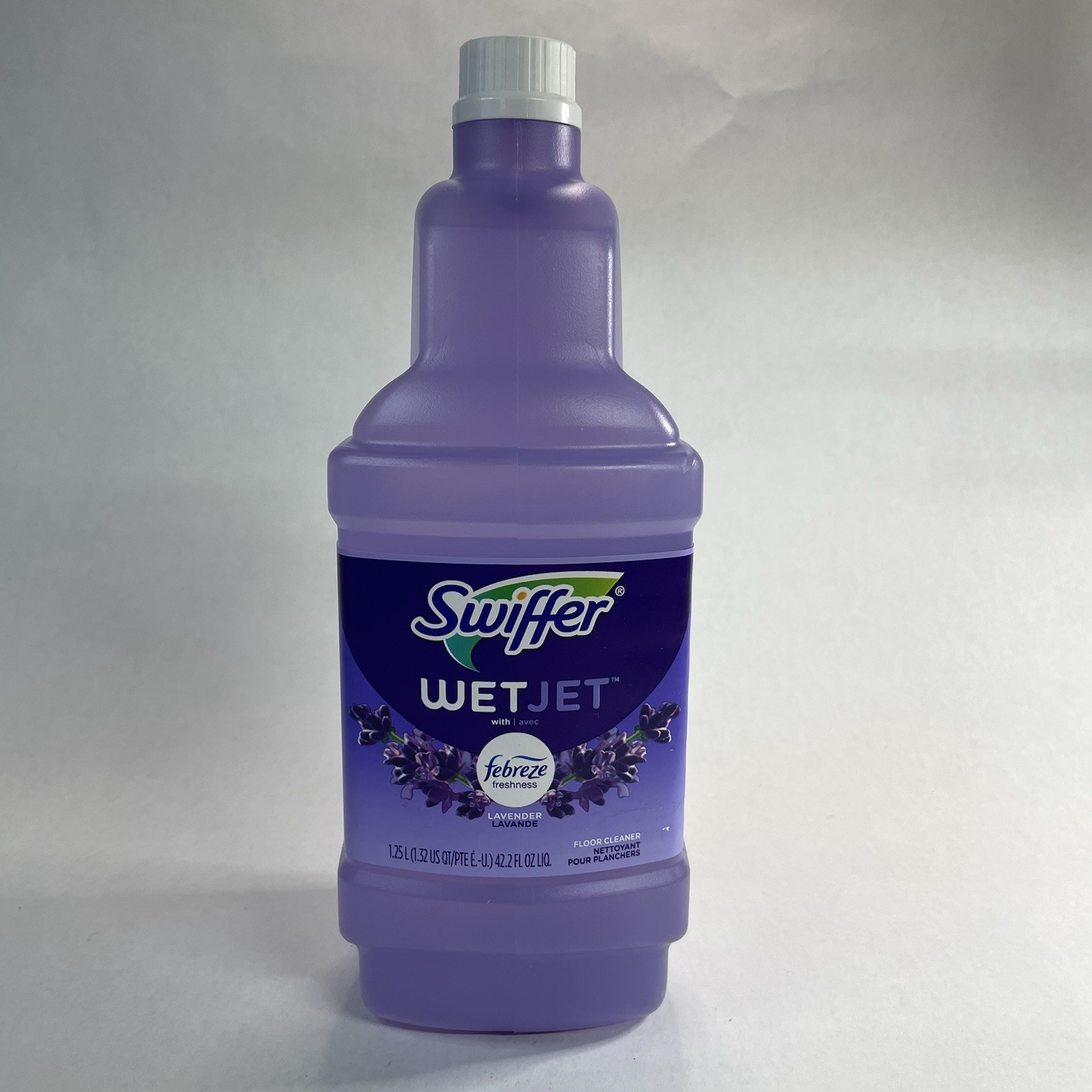 Swiffer WetJet Floor Cleaner Refill Febreze Lavender Scent 42.2 oz