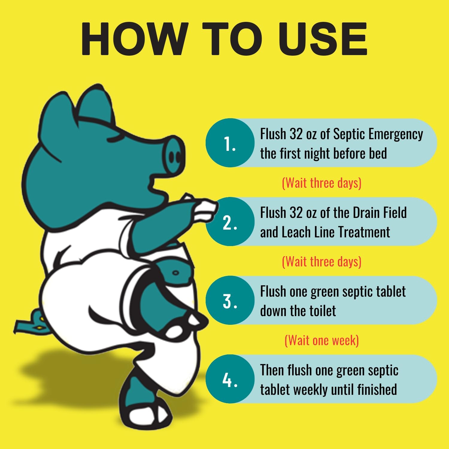 Drain Field Cleaner, Septic Safe Drain Clog Remover, Treatment for Quickly Cl…