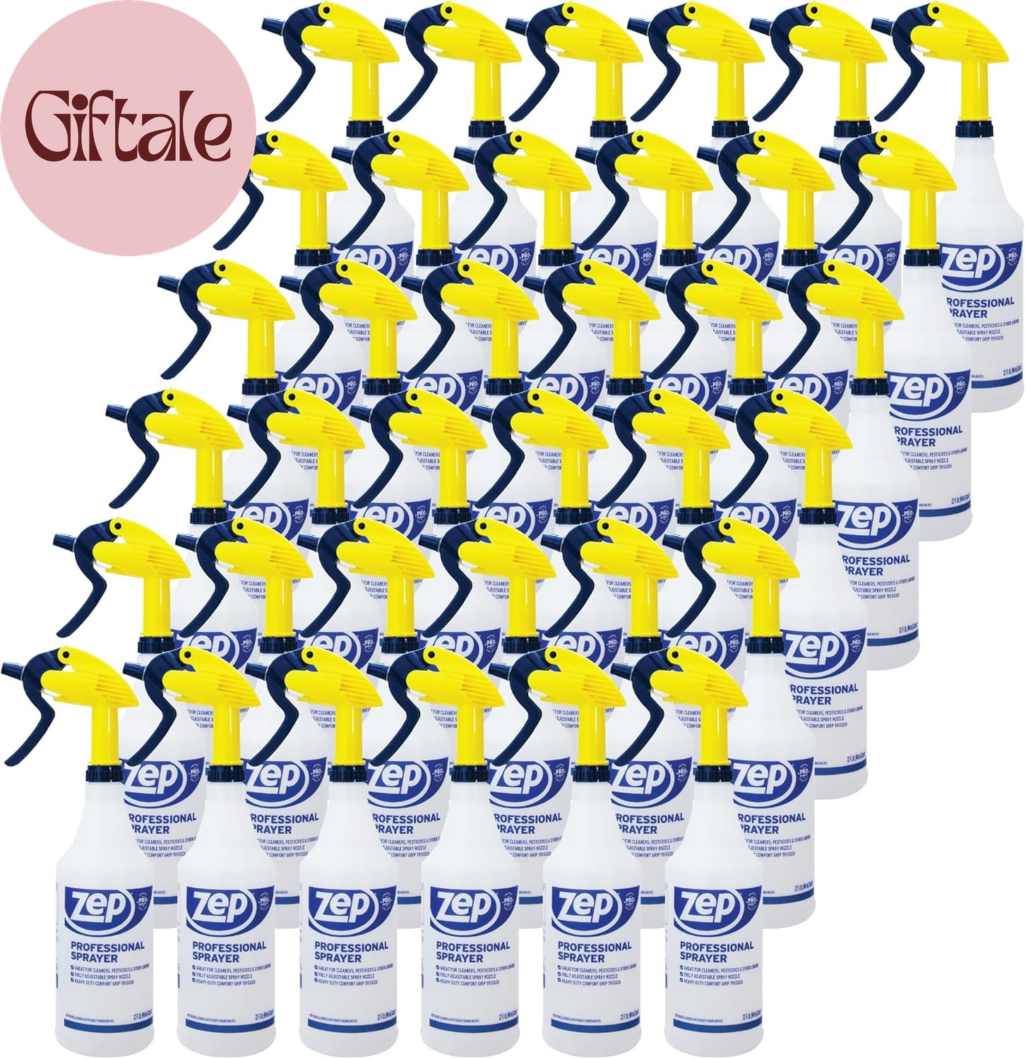 Professional Sprayer Bottle – 32 Oz (Case of 36) – HDPRO36 – Versatile Adjustabl