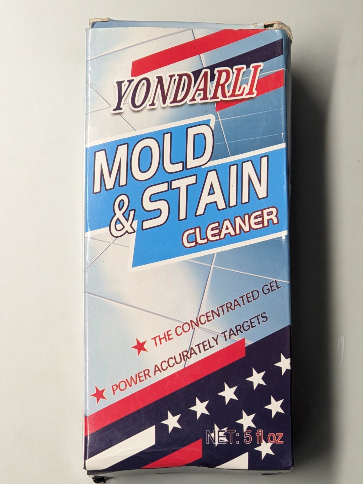 Yondarli Mold and Mildew Stain Cleaner Concentrated Gel 5 fl oz