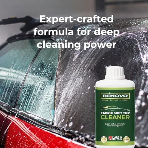 Convertible Top Cleaner 500ml Water Based Fabric Neutral For Automotive Care