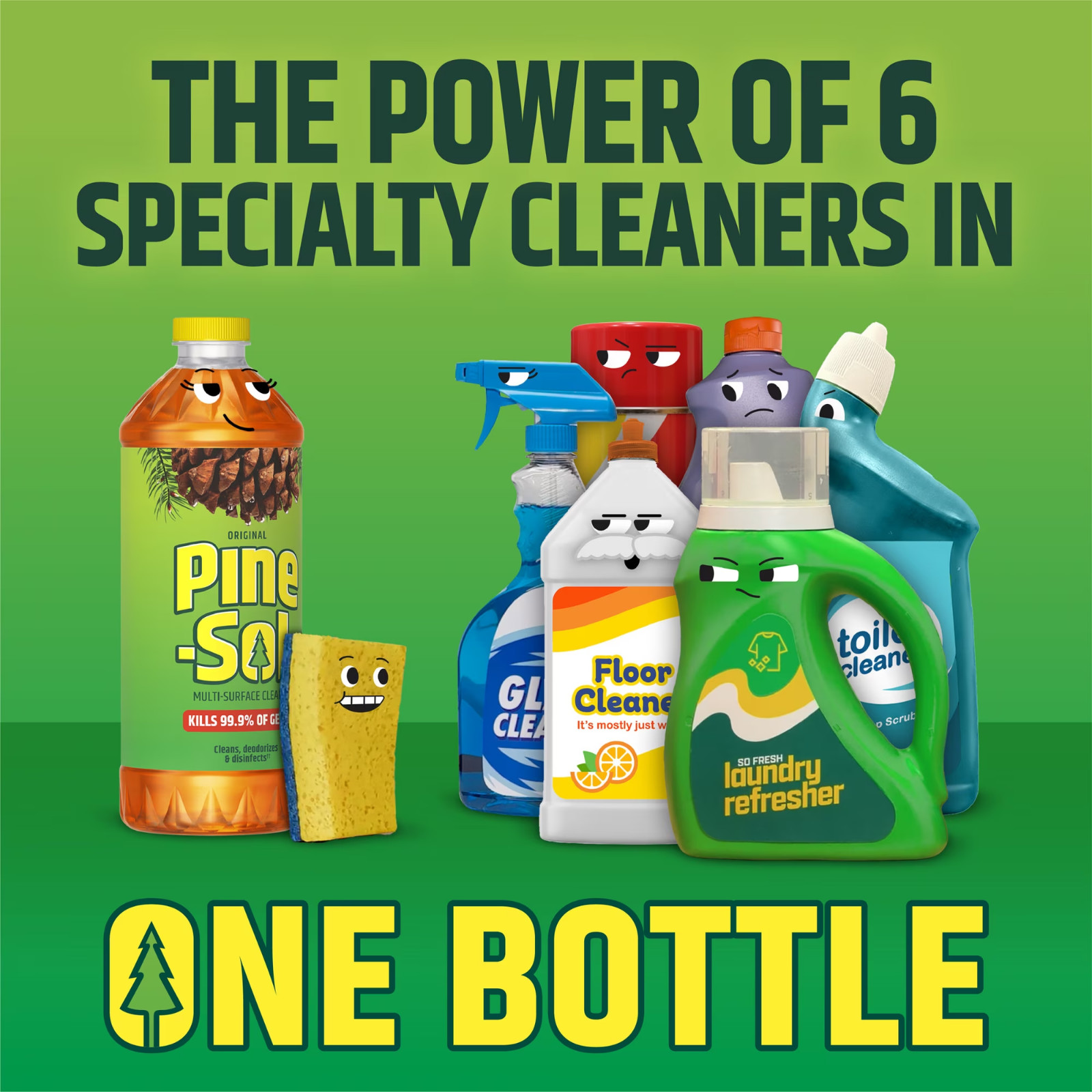 Pine-Sol Multi-Surface Cleaner, Original, 80 Fluid Ounces