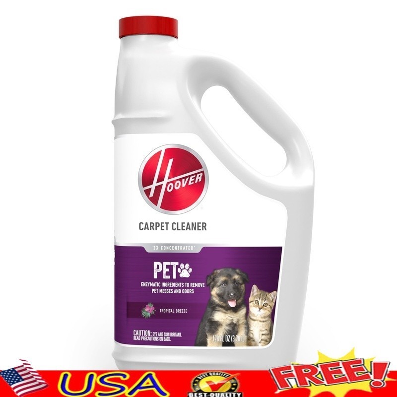 Pet Stain & Odor Remover Enzymatic Carpet Cleaner 128oz Safe Upholstery New